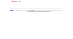Desktop Screenshot of daem.com